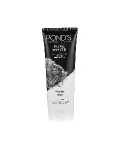 Ponds Face Wash Pure White Charcoal Foam 100 G