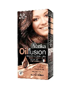 Vatika Hair Colour Medium Brown 4/0
