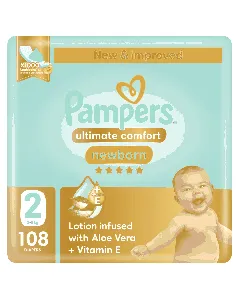 Pampers Baby Diapers Premium Care Giant (2) 108*2 C