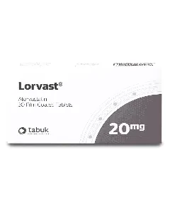 Lorvast 20 Mg Tablet 30P