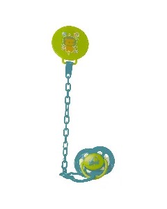 Baby Zone Pacifier With Chain From 0-6 Months 8173