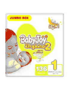 Babyjoy Baby Diapers Box Jumbo (1) 136*1 P